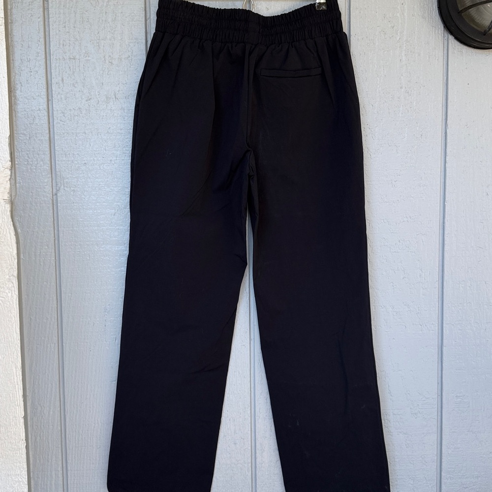 HALARA women's Classic Black athleisure cinch waist drawstring Pants new NWT - Picture 8 of 13